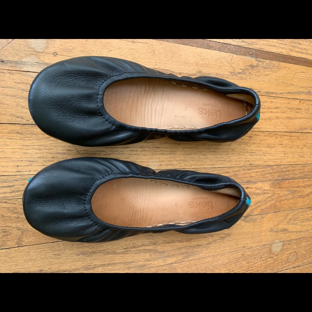 Black Tieks- size 9. Great for everyday!